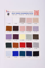 Silky Crush Charmeuse Satin Stretch Fabric - 7836