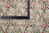 21W Cotton Spandex Corduroy Printed – Abstract Dot Pattern Fabric - 319