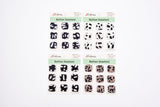 Animal Print Fabric Shank Buttons -10 - G.k Fashion Fabrics