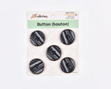 Artisan Swirl Resin Buttons- 28 - G.k Fashion Fabrics