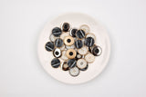 Artisan Swirl Resin Buttons- 28 - G.k Fashion Fabrics