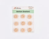 Bamboo Handmade Engraved Buttons – “Handmade with Love” - 23 - G.k Fashion Fabrics