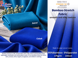 Bamboo Satin Stretch Fabric / Smooth and Silky texture - G.k Fashion Fabrics