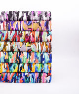 Bamboo Viscose Blend Stretch Woven Fabric – Abstract Splatter Print 7068/6612 - G.k Fashion Fabrics