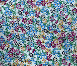 Bamboo Viscose Blend Stretch Woven Fabric – Ditsy Small Floral Print - 7068/7024 - G.k Fashion Fabrics