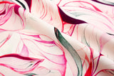 Bamboo Viscose Blend Stretch Woven Fabric – Illustrated Graphic Abstract Print- 7068/2880 - G.k Fashion Fabrics
