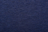 Black Mélange Knit Fourway Single Jersey Lycra Fabric - G.k Fashion Fabrics