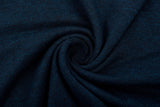 Black Mélange Knit Fourway Single Jersey Lycra Fabric - G.k Fashion Fabrics