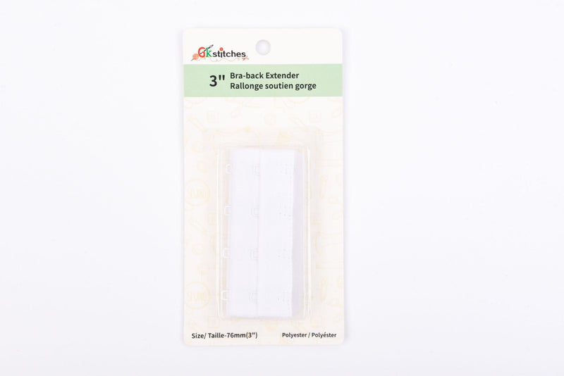 Bra Back Extender 76mm ( 3 inch ) - G.k Fashion Fabrics