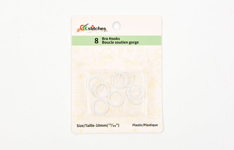 Bra Ring Hooks - 10mm - G.k Fashion Fabrics