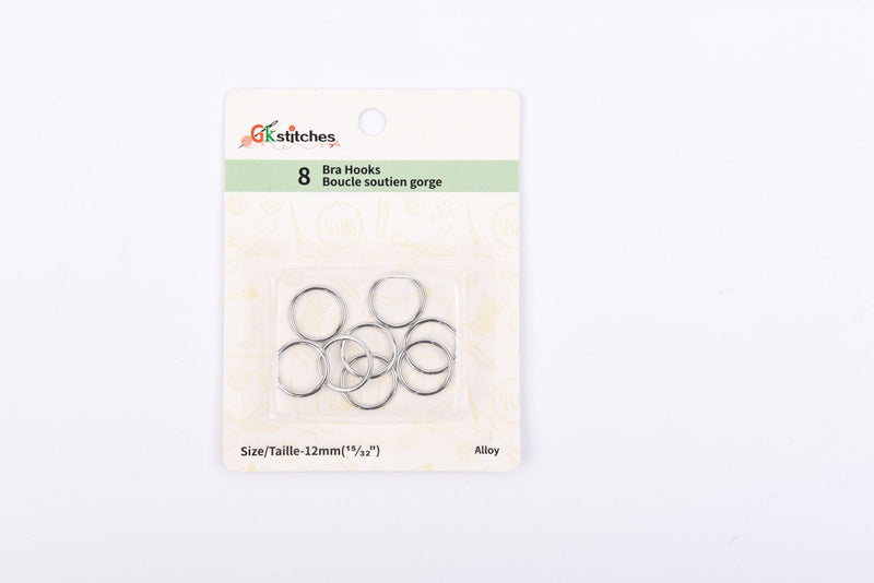 Bra Ring Hooks - 12mm - G.k Fashion Fabrics