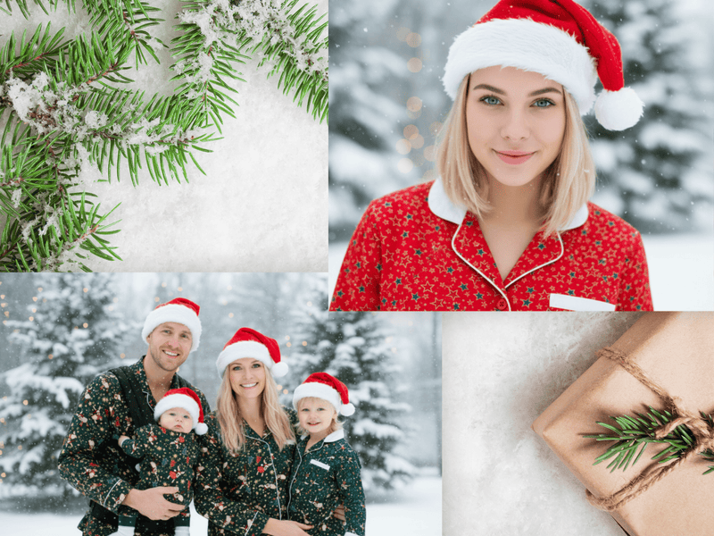 Christmas 100% Cotton Metallic Prints - G.k Fashion Fabrics