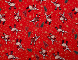 Christmas 100% Cotton Metallic Prints - G.k Fashion Fabrics