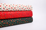Christmas 100% Cotton Metallic Prints - G.k Fashion Fabrics