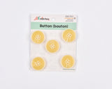 Classic 4-Hole Resin Buttons - 15 - G.k Fashion Fabrics