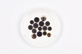 Classic Matte Black Tailoring Buttons - 47 - G.k Fashion Fabrics