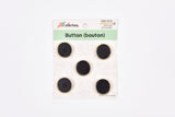 Classic Matte Black Tailoring Buttons - 47 - G.k Fashion Fabrics