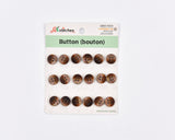 Classic Matte Resin 4-Hole Buttons - 21 - G.k Fashion Fabrics