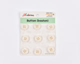 Classic Matte Resin 4-Hole Buttons - 21 - G.k Fashion Fabrics