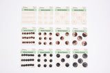 Classic Matte Resin 4-Hole Buttons - 21 - G.k Fashion Fabrics
