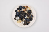 Contrast Stitch Resin Buttons - 33 - G.k Fashion Fabrics