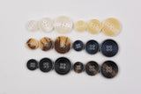 Contrast Stitch Resin Buttons - 33 - G.k Fashion Fabrics