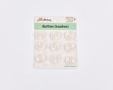 Contrast Stitch Resin Buttons - 33 - G.k Fashion Fabrics