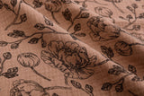 Cotton Double Gauze Vintage Floral Print - G.k Fashion Fabrics