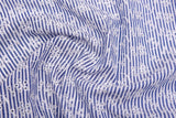 Cotton Lawn Stripe Eyelet Embroidery Fabric - 8020 - G.k Fashion Fabrics