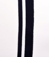 Cotton Sp Ribbed Knit Collar Neckband – 35 mm Striped Trim - G.k Fashion Fabrics