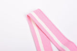 Cotton Sp Ribbed Knit Collar Neckband – 35 mm Striped Trim - G.k Fashion Fabrics