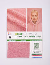 Cotton Teddy Sherpa Fleece Fabric - G.k Fashion Fabrics
