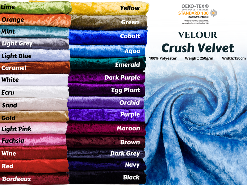Crushed Velvet fabric, Panne Velour Fabric, 100% Polyester Velvet – G.k ...