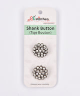 Crystal Cluster Shank Buttons - 34 - G.k Fashion Fabrics