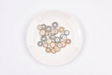 Crystal Rim Pearl Buttons- 44 - G.k Fashion Fabrics