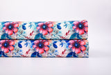Double Layer Soft Crepe Stretch Watercolor Floral Print Fabric - G.k Fashion Fabrics