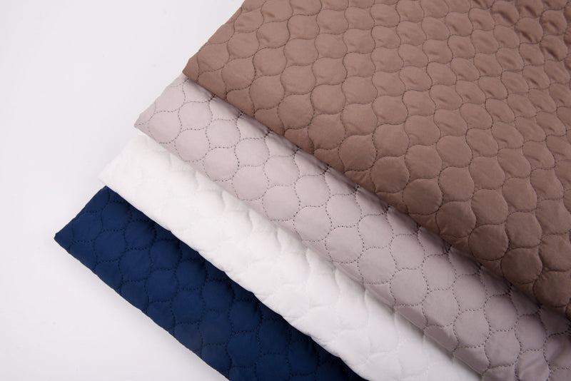 Double Sided Quilted Fabric With Polyester Filling ( Vest, Jackets ) - G.k Fashion Fabrics