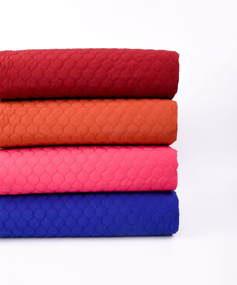 Double Sided Quilted Fabric With Polyester Filling ( Vest, Jackets ) - G.k Fashion Fabrics