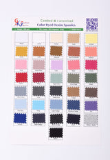Dyed Color Denim Fabric - Combed and Mercerized - G.k Fashion Fabrics