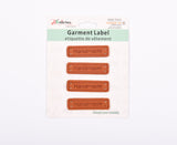 Faux Leather Clothing Label - "Handmade" - G.k Fashion Fabrics