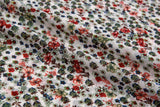 Floral Finesse Chiffon Georgette Digital Print Fabric - #259 - G.k Fashion Fabrics Ecru / Price Per Half Yard chiffon