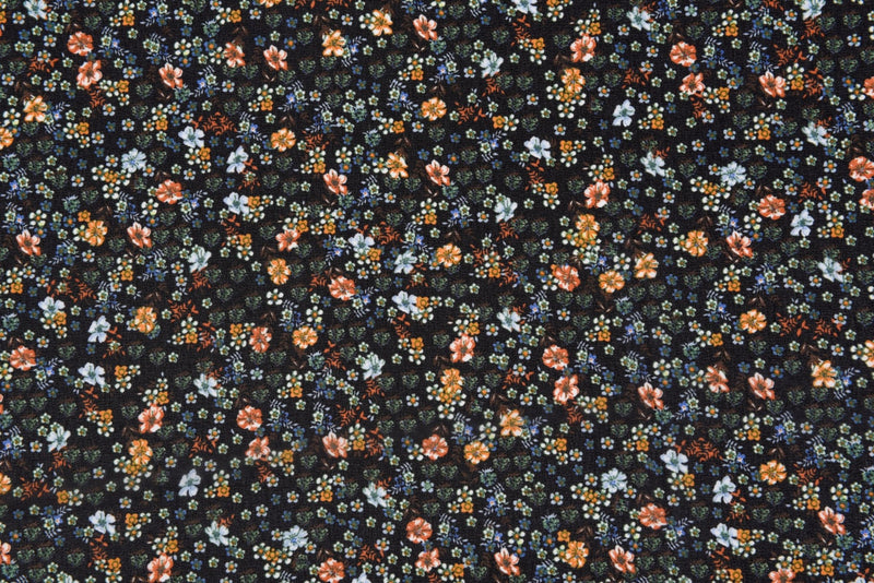 Floral Finesse Chiffon Georgette Digital Print Fabric - #259 - G.k Fashion Fabrics
