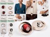 Gemstone Style Shank Buttons -13 - G.k Fashion Fabrics