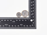 Geometric Grey Marble Buttons- 45 - G.k Fashion Fabrics