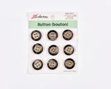 Gold Filigree Resin Buttons - 27 - G.k Fashion Fabrics