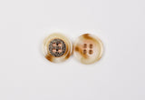 Gold Filigree Resin Buttons - 27 - G.k Fashion Fabrics