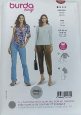 BURDA Women Shirt Pattern - 5900 - G.k Fashion Fabrics