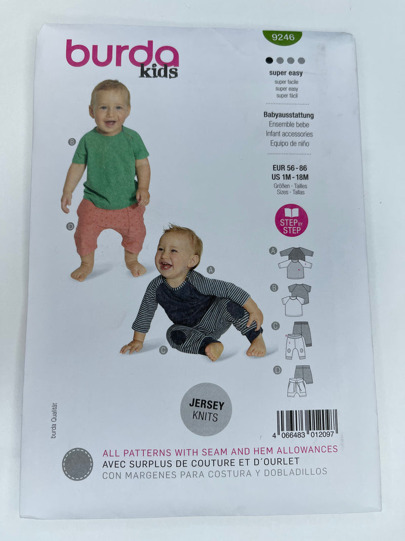 BURDA KIDS Infant clothes  -9246