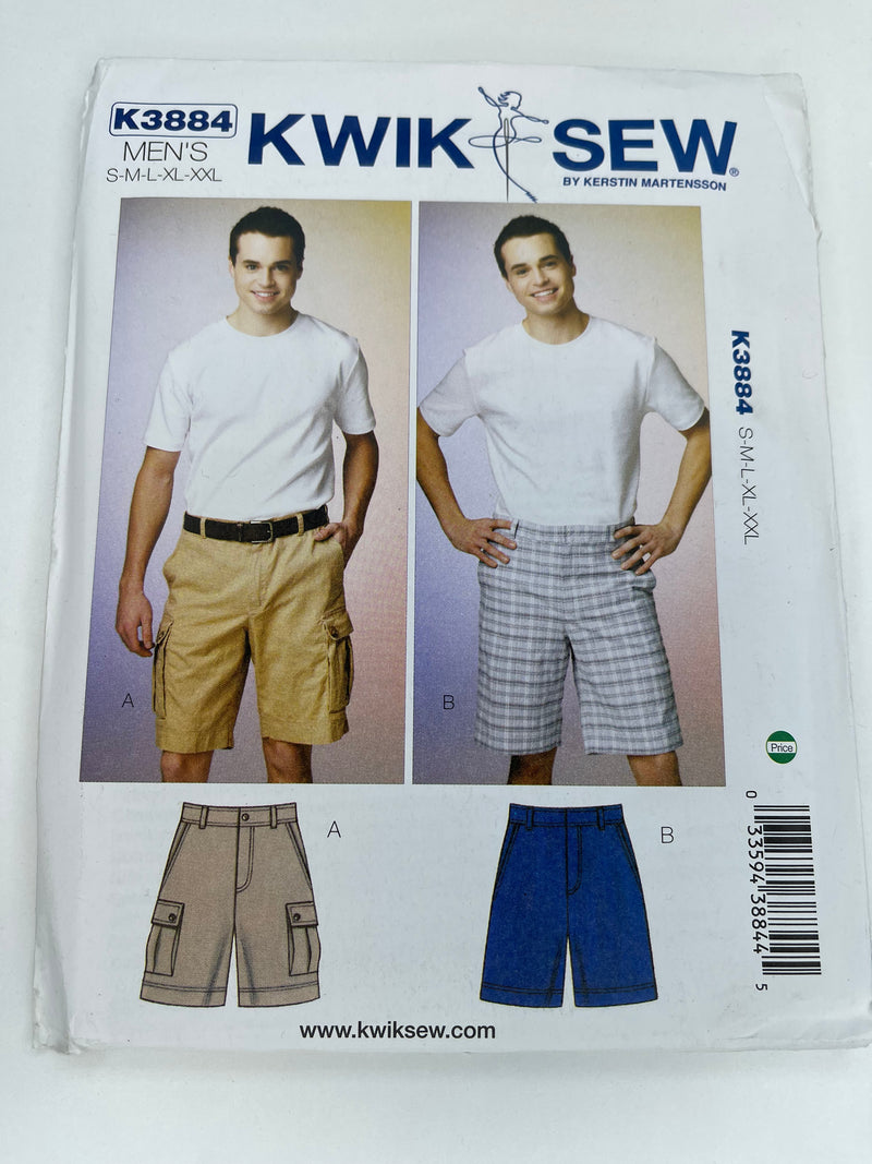 Kwik Sew MEN'S Pants & Shorts K3884
