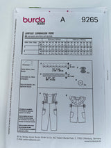 BURDA KIDS Jumpsuit/ Kid's overall - 9265